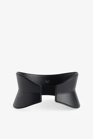 Alaïa Womens Flex Bustier Leather Belt