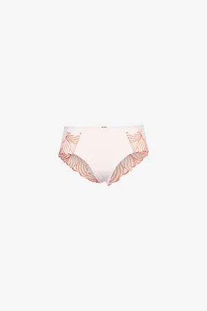 Chantelle Womens Legend Shorty Embroidered Stretch-Woven Briefs