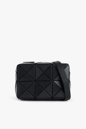 Issey Miyake Cuboid Geometric-Pattern PVC Cross-Body Bag