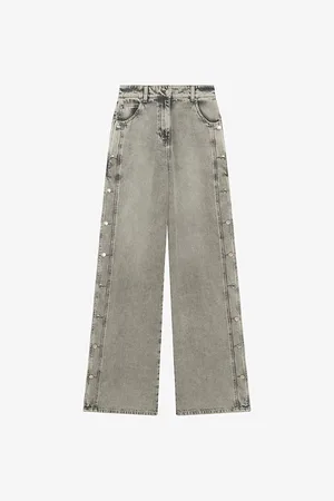 IRO Womens Andreea Wide-Leg Denim Jeans