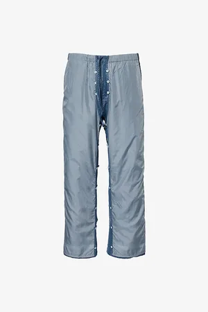 CRAIG GREEN Mens Layered Straight-Leg Cotton-Blend Shell Trousers