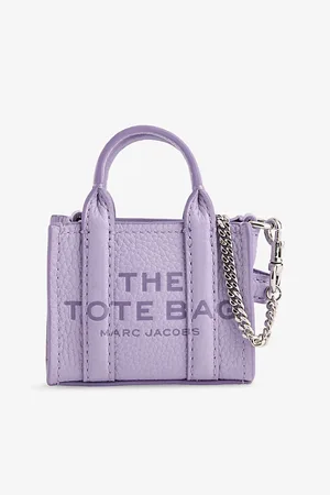 Marc Jacobs Womens The Nano Leather Tote Charm