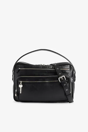 Acne Studios Womens Camero Camera Leather Shoulder Bag