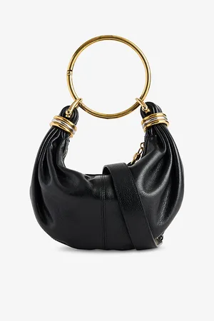 Chloé Womens Bracelet Hobo Mini Leather Top-Handle-Bag