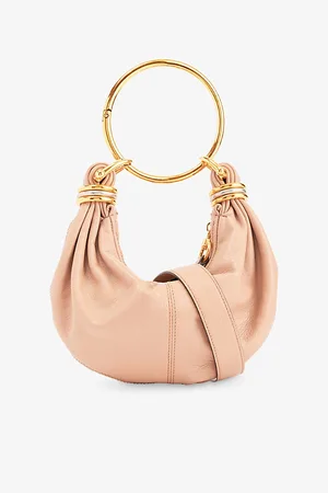 Chloé Womens Bracelet Hobo Mini Leather Top-Handle-Bag