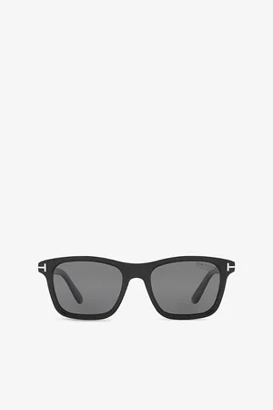 Tom Ford Womens Ft1179 Barron Square-Frame Acetate Sunglasses