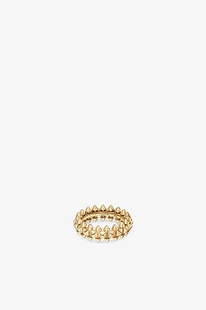 Cartier Womens Clash De 18ct Yellow-Gold Ring
