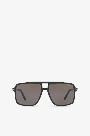 Tom Ford Womens Tr001927 Kemp Pilot-Frame Acetate Sunglasses