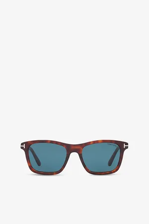 Tom Ford Womens Ft1179 Barron Square-Frame Acetate Sunglasses