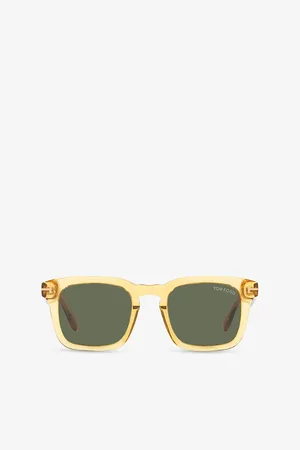 Tom Ford Womens Sun Dax Ft0751 Square-Frame Acetate Sunglasses
