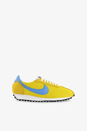 Nike Womens Ld 1000 Logo-Embroidered Suede and Mesh Low-Top Trainers