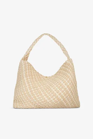 Dune Womens Deliberate XL Woven Shoulder Bag