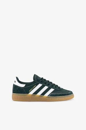 adidas Womens Handball Spezial x Sporty & Rich Suede Low-Top Trainers