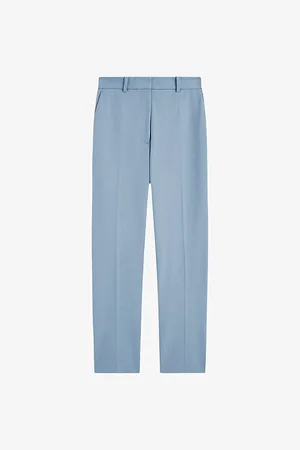 Joseph Womens Coleman Gabardine Stretch-Woven Trousers