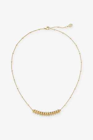 Cartier Womens Clash De Small 18ct Yellow-Gold Necklace