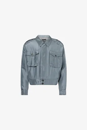 Emporio Armani Mens Padded Satin Jacket