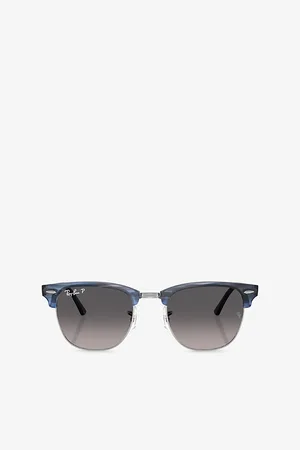 Ray-Ban Rb3016 Clubmaster Square-Frame Acetate Sunglasses