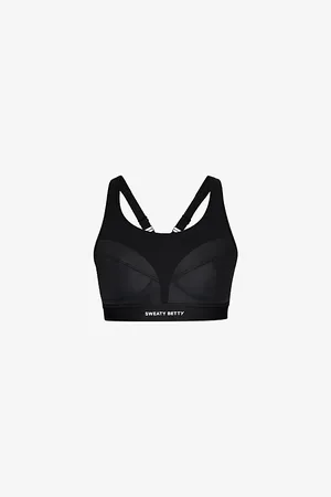 Sweaty Betty Womens Power Pro Branded Stretch-Woven Bra
