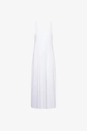 SKIN Womens Long Char Cotton-Jersey Chemise