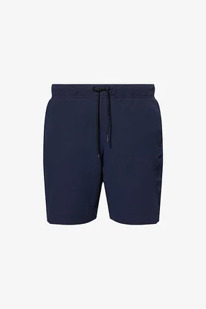 Paul Smith Mens Textured-Weave Regular-Fit Stretch-Cotton Shorts