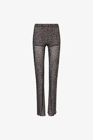 KNWLS Womens Halcyon Floral-Print Stretch-Woven Leggings