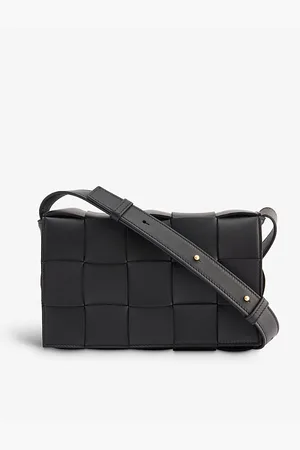 Bottega Veneta Womens Padded Cassette Leather Cross-Body Bag