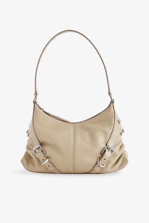 Givenchy Womens Voyou Leather Shoulder Bag