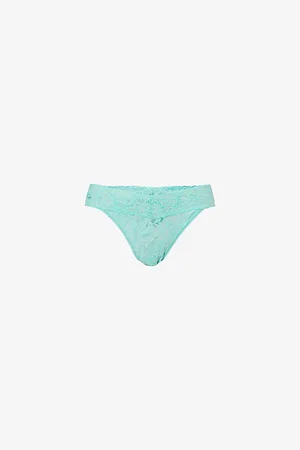 Hanky Panky Womens Signature Original-Rise Stretch-Jersey Thong