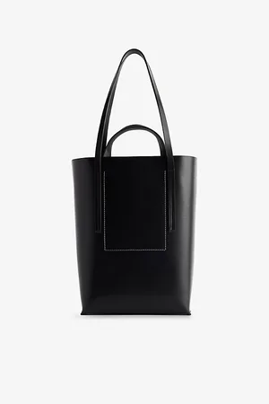 Rick Owens Womens Medium Leather Tote Bag