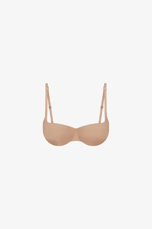 SKIMS Womens Ultimate Balconette Stretch-Woven Push-Up Bra