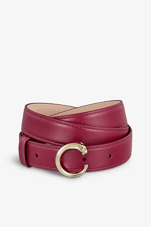 Cartier Panthère De Large Buckled Leather Belt