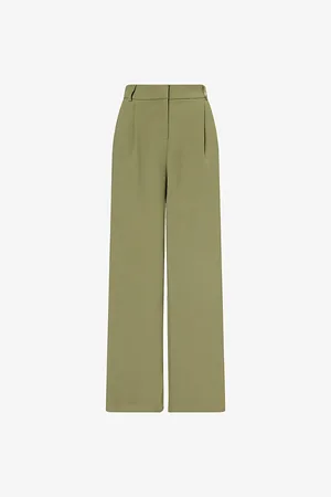 4th & Reckless Womens Sabrina Striped Woven Trousers