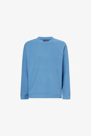 Patagonia Mens Micro D Fleece Crew-Neck Woven Sweatshirt
