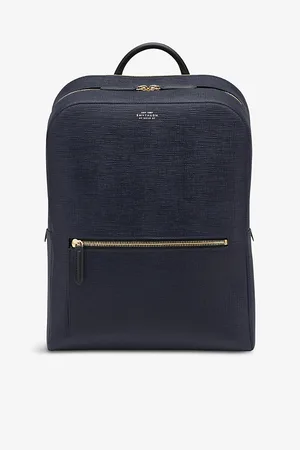 SMYTHSON Womens Panama Zip-Around Leather Backpack