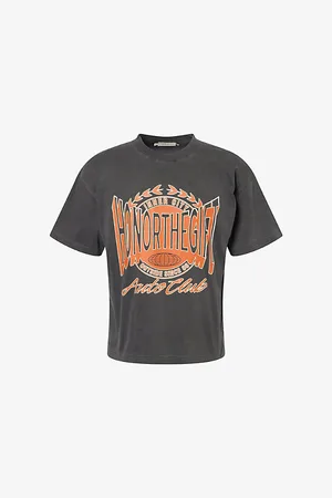 HONOR THE GIFT Mens Honor Club Printed Cotton-Jersey T-Shirt