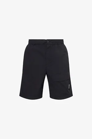 C.P. Company Mens Fili Lens-Embellished Shell Cargo Shorts