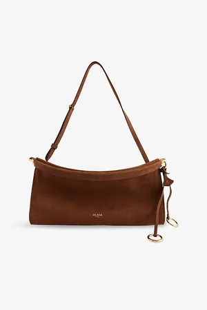 Alaïa Womens East West Magnetic-Frame Leather Shoulder Bag
