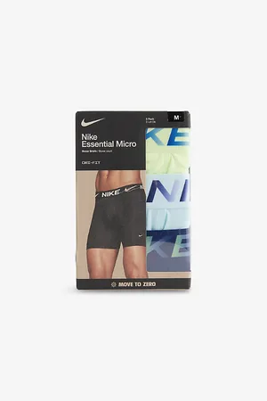 Nike Mens Essentials Micro Dri-Fit Pack-Of-Three Stretch-Woven Boxer Briefs