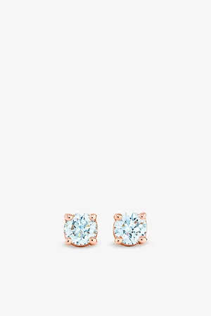 Tiffany & Co. Tiffany Solitaire and 0.22ct Brilliant-Cut Diamond Stud Earrings