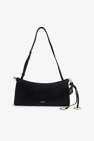 Alaïa Womens East West Magnetic-Frame Leather Shoulder Bag