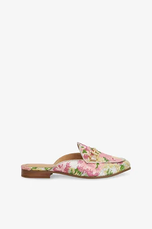 Dune Womens Glairing Jacquard Loafers