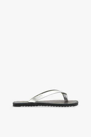 AllSaints Womens Sydney Leather Flip Flops