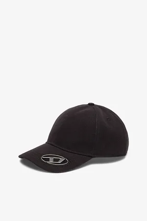 Diesel Mens C-Plak Logo-Embellished Cotton Baseball Cap