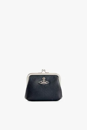 Vivienne Westwood Womens Frame Faux-Leather Coin Purse