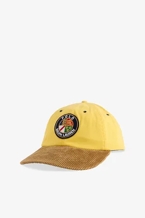 Ralph Lauren Mens Corduroy-Bill Adjustable Cotton Cap