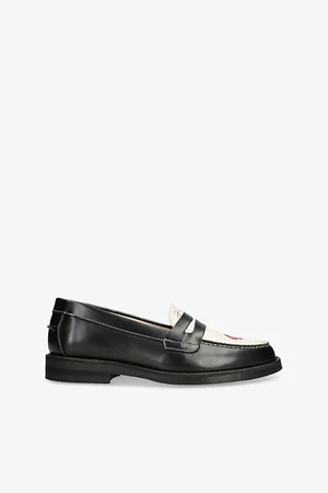 Duke & Dexter Womens Wilde Kiss Leather Loafers