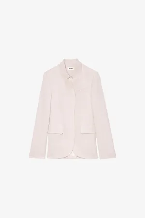 Zadig & Voltaire Womens Very Fitted Cotton-Blend Blazer