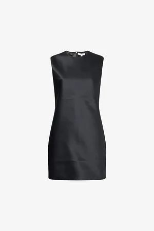 J.W.Anderson Womens Shift Sleeveless Woven Mini Dress