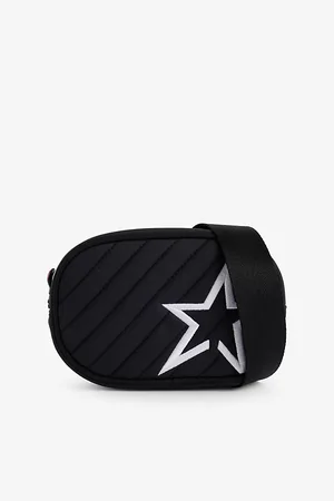 Perfect Moment Womens Star Logo-Embroidery Faille Belt Bag
