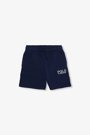 Ralph Lauren Logo-Embroidery French Terry Cotton-Jersey Shorts 2-7 Years